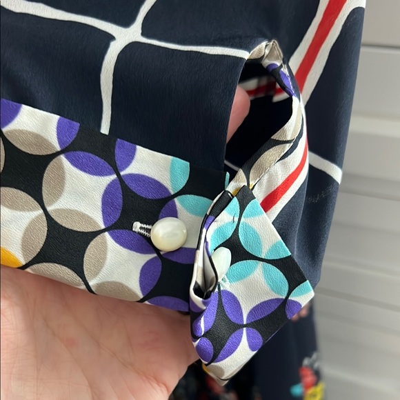 Desigual Multicolor Floral and Geometric Dress - Picture 4 of 9